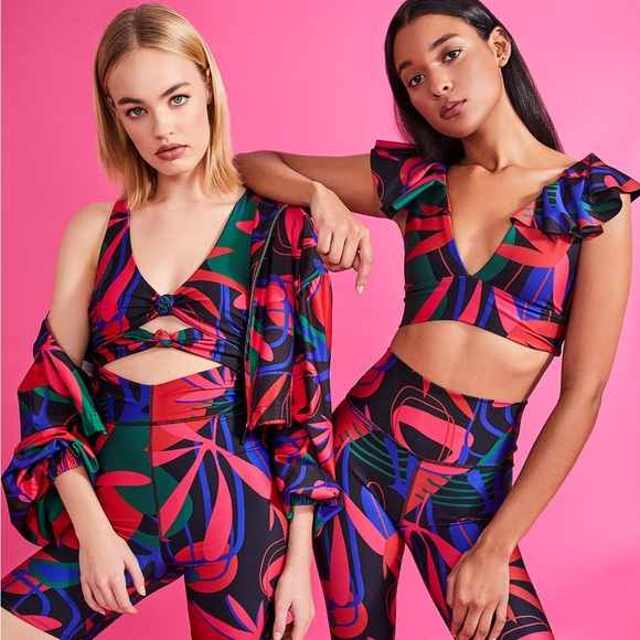 PatBo - NWT - Rio Print Fly Away Bra XS - Picture 4 of 6